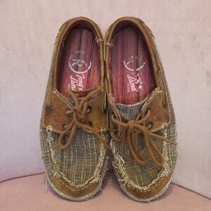 Tont Lama Casual Brown and Tan Men's Shoes